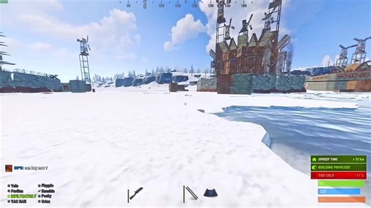 Rust New Snow NPC'S?! #rust #rustgrub #rustdb #rustez