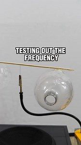 Using sound to move #reels #frequency #sound #science #physics #learning | The Action Lab
