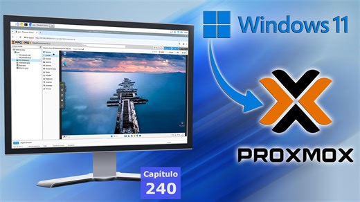 Windows 11 Pro en ProxMox. Continuando con el video anterior donde instalamos ProxMox y creamos la primera máquina virtual y un contenedor LXC ahora creamos una segunda máquina virtual con Windows. Paso a paso desde la descarga de la imagen ISO en el sitio de Microsoft, creación de la máquina virtual, instalación de los VirtIO y de QEMU guest agent. #proxmox #linux #virtualización | Computadoras y Sensores