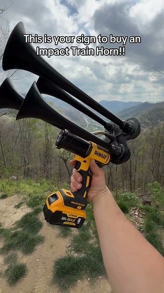 This is your sign to buy an Impact Train Horn