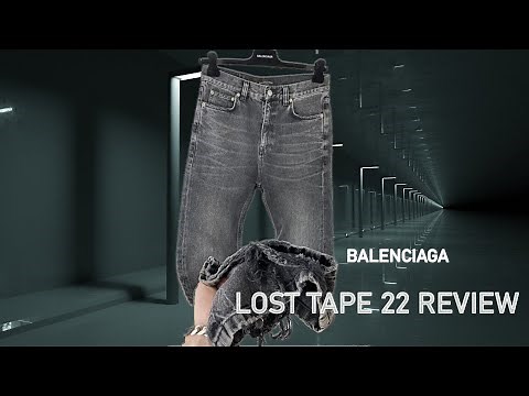 Balenciaga Lost Tape 22 Jeans (Review)