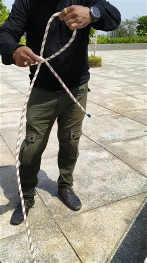 Flying loop knot | quick knot #shorts #knot #rope #survival