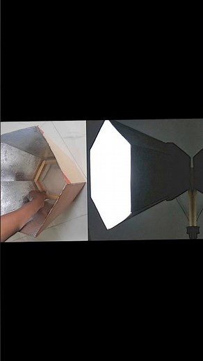 how to make YouTube studio light, Homemade studio light, Diy light #youtube