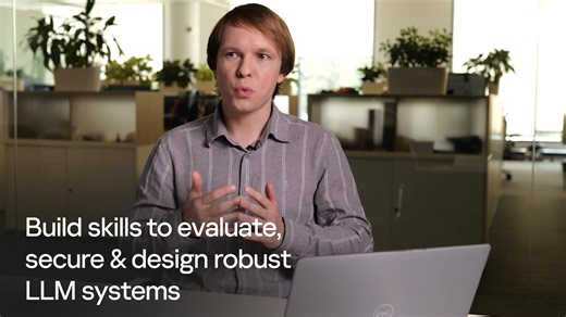 🚀Learn LLM security from the source. 👨‍💼 ✅This course is led by Vladislav Tushkanov, Group Manager at the Kaspersky AI Technology Research Center. He'll guide you through adversarial machine learning and the complex security challenges of LLMs. 🔝Learn from the best. 📹Watch the intro & enroll now 👉 https://kas.pr/365y #LLMSecurity #AISecurity #Kaspersky #Cybersecurity #MachineLearning #Infosec #ProfessionalDevelopment #AI #Tech | Kaspersky