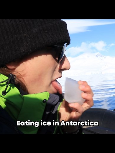 Eating Ice in Antarctica: A Unique Travel Experience
