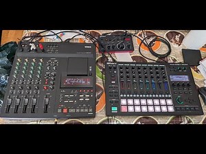 Recording on a Yamaha MD-4 multi-track MiniDisc recorder in 2023, with The Majestic Procession!