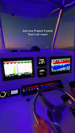 Exploring a Boat's Control Panel at Sunset