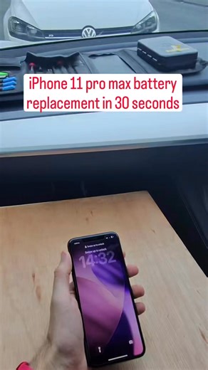 🔋 iPhone 11 Pro Max Battery Replacement 🔋 This 30-second video shows a tired battery getting a brand-new lease of life ⚡ No gimmicks, no drama - just a proper replacement done the right way. If your iPhone is: • Dropping battery fast • Dying before the day ends • Stuck on low battery anxiety 😅 It’s probably time for a fresh battery. ✅ Mobile repair - I come to you ✅ High-quality replacement ✅ 1 year battery warranty ✅ Most repairs done outside your home or workplace Message the page to book i
