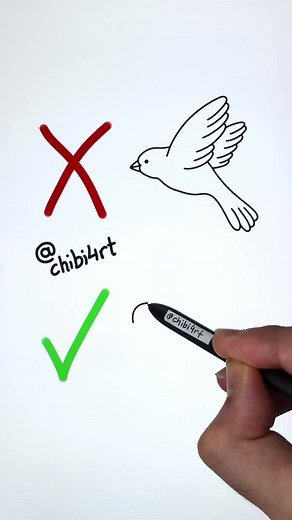 How to draw a bird ✍🏻🕊 #bird #tiktok #viral #artistsoftiktok #drawing #art #artist #painting #sketch #illustration #artwork #draw #digitalart #sketchbook #fanart #drawings #artoftheday #arte #love #design #sketching #inktober #doodle #explore #me #beauty #style #trending #follow #followme #fun #smile #foryou #foryoupage #fyp #featureme #viraltiktok #like #new #inspiration #wholesome #beautiful #peace #howto #cute #hugs