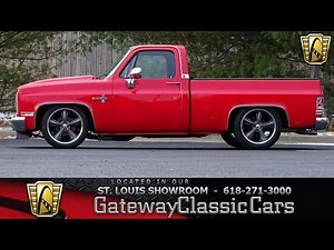 #7583 1985 Chevrolet C10 - Gateway Classic Cars of St. Louis