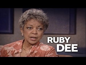 Ruby Dee Reveals Her Life, Art, and Activism