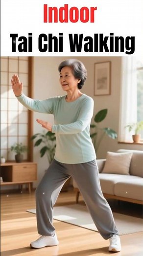 Indoor Tai Chi Walking for Seniors