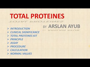 Serum Total Proteins Test! Clinical Chemistry Test! MLT