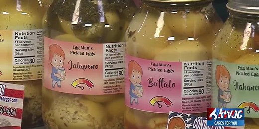 ‘Egg Man’ turned passion, talent for making pickled eggs into a business
