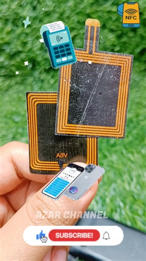 AzarwithTech on Instagram: "☢️ Normal Mobile NFC Sticker SCAM EXPOSED! 📡 Claims "signal boost" but just decorative hologram sticker. 📶 No antenna, no electronics—pure marketing fraud! ❌ Blocks signal slightly due to metalized backing actually. 💸 ₹99 wasted—real boosters need external antennas! 🚫 Save money, ignore signal sticker nonsense completely! #azarchannel #NFC #signal #scam #fake"