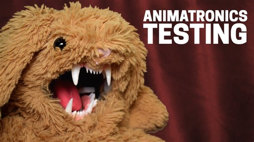 putting a 3d printed animatronic mouth to the test