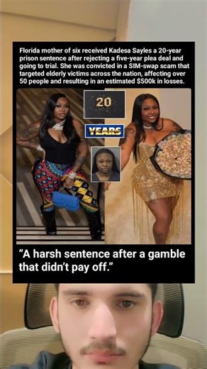 Florida Mother of Six Gets 20 Years After Rejecting Plea Deal in SIM-Swap Scam