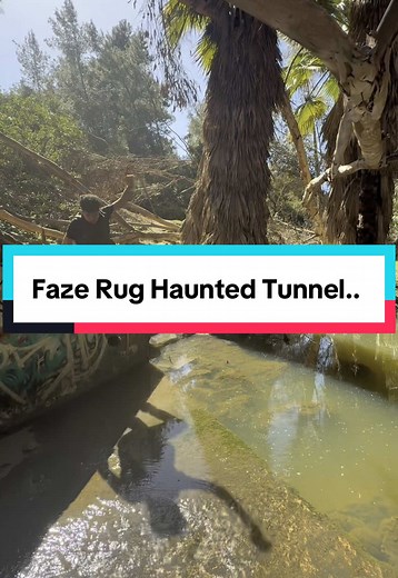 Exploring Faze Rug's Haunted Tunnel in San Diego