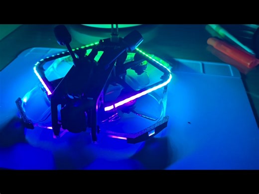 AstroRC空克25，单色灯带改流星灯带，简单方便