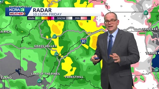 NorCal forecast | Anticipated severe weather moves in Saturday