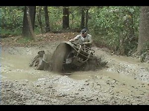 ATV mudding outdoorsman park cut