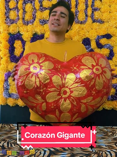 Aprende a hacer un corazón tan grande como tu amor!! . . . #papelmache #tutorial #sanvalentin #Corazon #milagrito