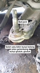 ball joint oblak yang bikin bunyi di jalan gelombang👌 #balljoint #tutorial #fyp #reelsfb #sorotan | service mobil