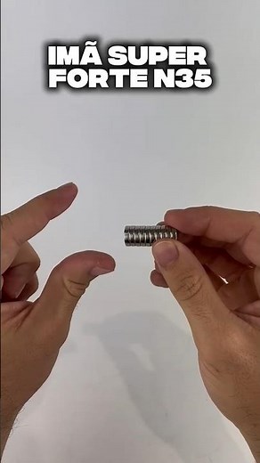 Kit com 10 Ímãs de Neodímio 12x3mm Disco Super Forte