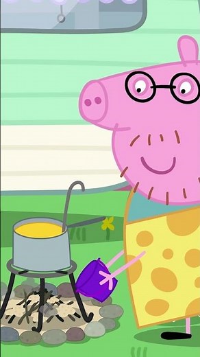 The Cheesy Fondue! #PeppaPig #Shorts