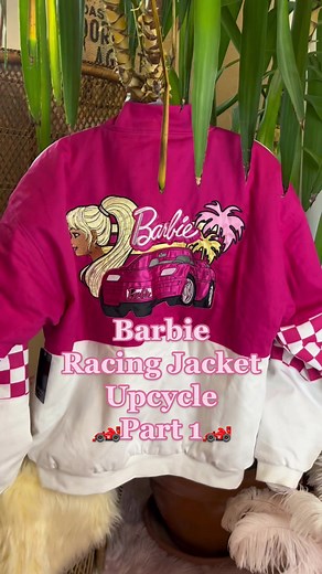 Barbie Racing Jacket Upcycle Tutorial - Part 1