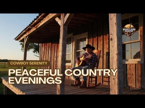 Cowboy Serenity 🌾 | Classic Country Ballads for a Peaceful Evening