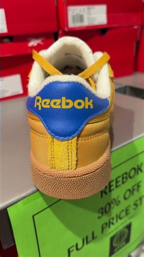 Reebok Club C 85 (Grit Gold/ Optimum Blue/ Gum)