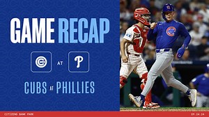 Game Highlights: Cubs win game 2 vs. Philly! | Chicago Cubs