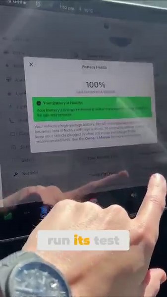 Tesla battery health check tutorial