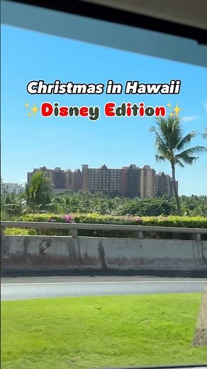 Christmas in Hawaii - Aulani, A Disney Resort & Spa - Ko Olina, Oahu