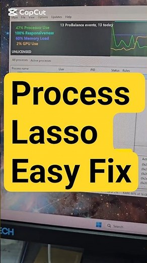 Fix Game Lag in 60 Seconds (Process Lasso)
