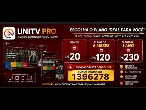 UNITV PRO, PARA CLIENTES E REVENDEDORES.