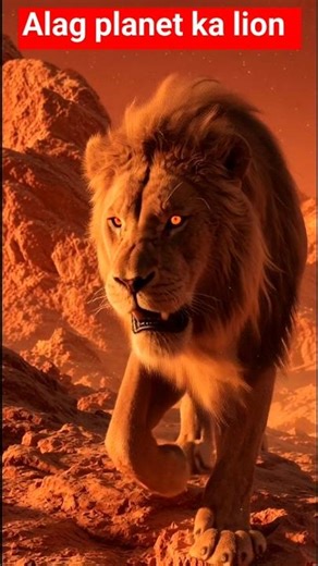 If a Lion Lived on Mars 🦁🚀” #facts