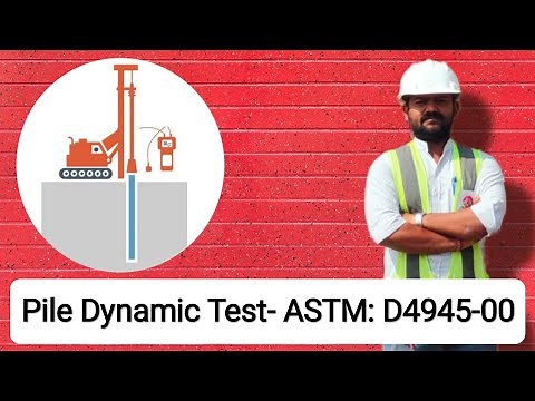 Pile Dynamic Load Test PDA Methodology live step by step procedure Working Pile Test DestructiveTest