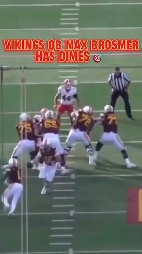 Can Max Brosmer give the #Vikings offense a spark? Brosmer set a program record for completions in a season with the #Gophers in 2024 🎯 | vikesverified