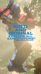 TRANSFORMERS ONE is now in theatres and has a 98% Audience Score on Rotten Tomatoes! Get your tickets now. | Transformers