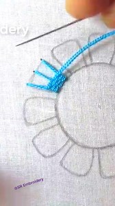231K views · 2K reactions | Creative hand embroiderybasic stitch tutorial #trending #fbreels #viral #viralreels #reelsfb #reelsviral #trendingreels #viralvideo #everyone #fypシ #satisfying #foryouシ #handmade #embroidery #tutorial | SR Embroidery | Facebook