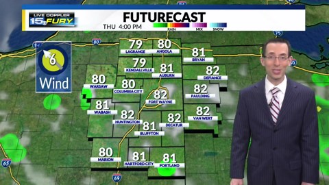 A comfortable evening tonight