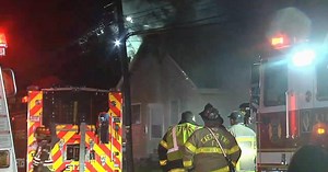 Crews fought fire in Exeter Township