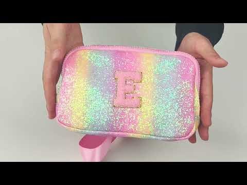 Kids Glitter Fanny Pack – Sparkly Crossbody Bag #GirlsGift