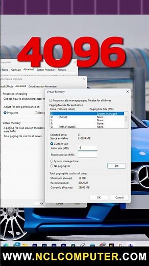 How To Bost Your Ram Speed...!...........#pcbuild #tech #nclcomputer #tips #techtips #viral #reels