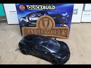 Building the Airfix Quickbuild Bugatti Chiron (Will your kids like it?)