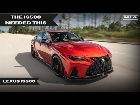 This Infrared Lexus IS500 Looks Complete | Full NIA Splitter Kit + Rear Diffuser + Spoiler