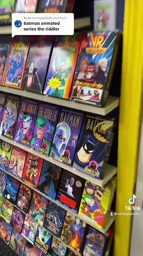 Batman: The Animated Series - The Riddler on VHS (1995)