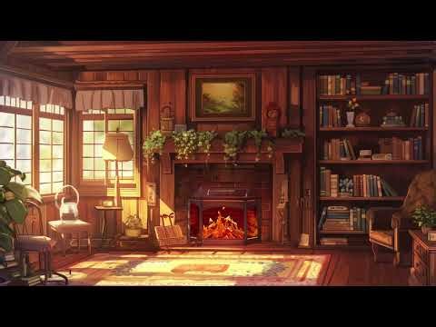 🍂 Cozy Fall Morning Lofi Vibes | Peaceful Autumn Sunday Reset ☕ Chill Ambience & Study/Relax Music